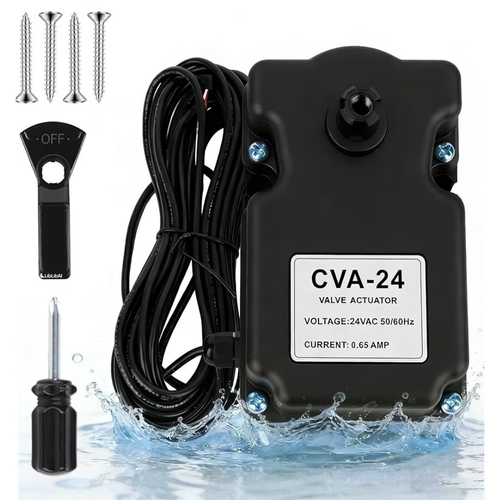 CVA-24T Pool Valve Actuator Pentair 263045 24VAC Automatic Diverter 2/3 Port Kit